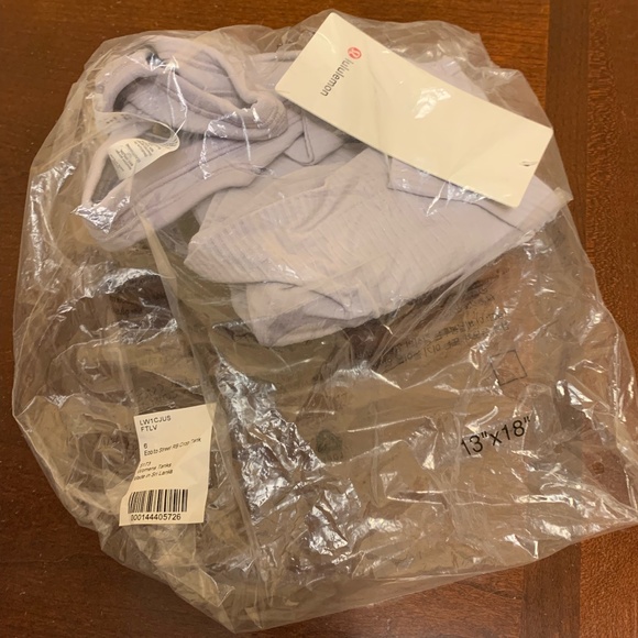 Lululemon Ebb to Street Crop Tank “Faint Lavender” NWT - Picture 6 of 10